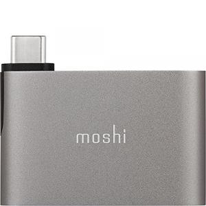 Moshi 99MO084214 Usb-c To Dual Usb-a Adapter - Titanium Gray