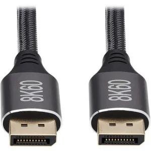 Tripp P580-006-8K6 Displayport Cable 8k 60hz Mm Black 6ft