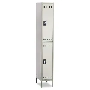 Safco 5523GR Locker,double Tier,gy