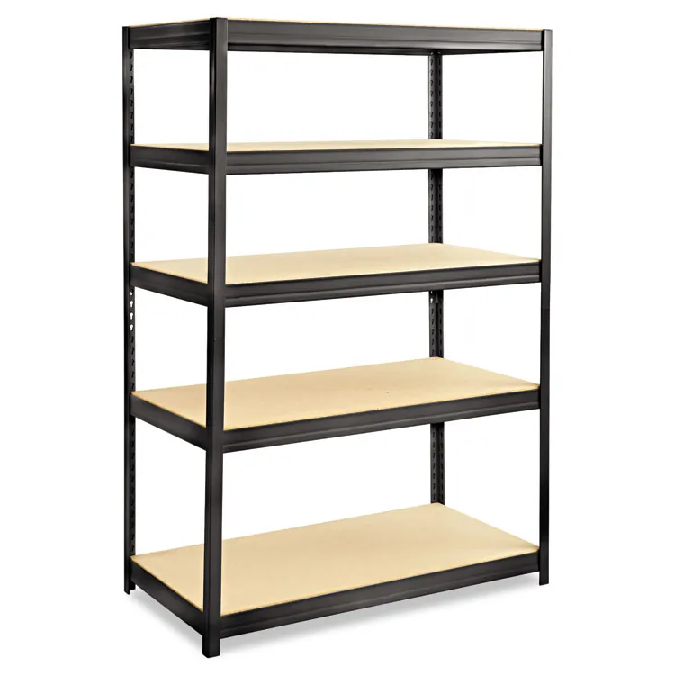 Safco SAF 6246BL Safco Heavy-duty Boltless Steel Shelving Unit - 5 Tie