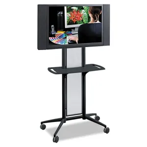 Safco 8926BL Cart,flat Panel,bk