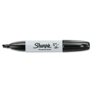 Sanford 2083007 Marker,sharpie,chisel,bk