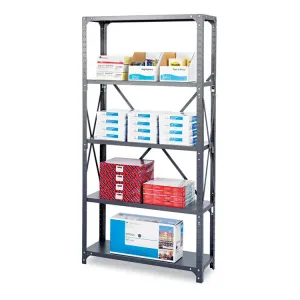 Safco 6268 Shelving,comm,36x12,gy