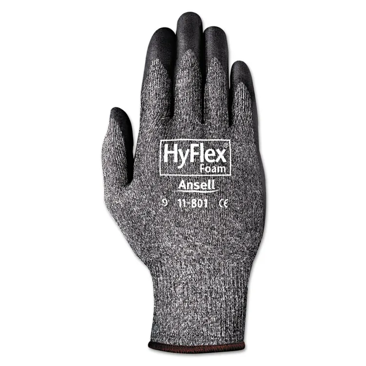 Ansell 103385 Gloves,hyflx,foam,xl,dgy