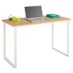 Safco 1943BHWH Desk,steel,workstn,wh