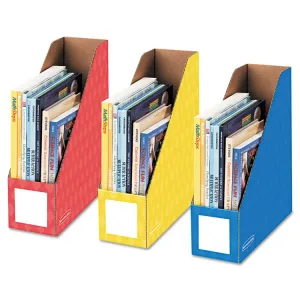 Fellowes FEL 3381901 Bankers Box 4 Magazine File Holders - Assorted, 6