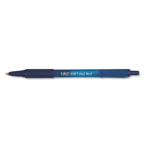 Bic BIC SoftFeel Retractable Ball Pens - Medium Pen Point -