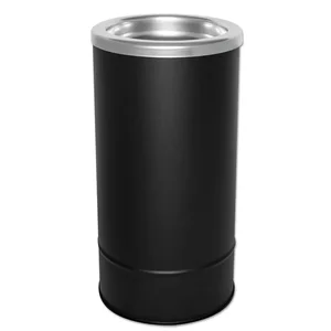 160S BLX | Excell Metal Products Co Round Black Sand Urn