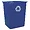 FG256B73BLUE | Rubbermaid Blue Rectangular 56 Gallon