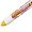 85018 | Sanford Mean Streak Broad Chisel Tip White Marker
