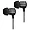 STHD1200 | Bytech Metal Earbuds with Microphone - Black