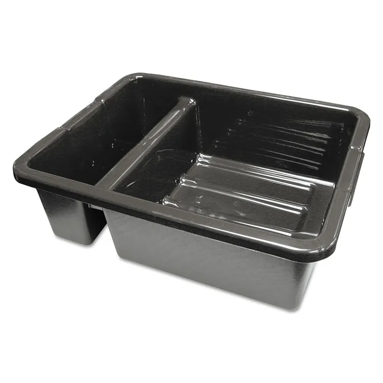 Rubbermaid FG335100GRAY Commercial Undivided Busutility Box - - Plasti