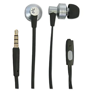 BY-AU-EB-144-BK | Bytech Premium Black Earbuds with 3.5 Ft