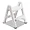FG420903WHT | Rubbermaid White 2-Step Folding Stool for