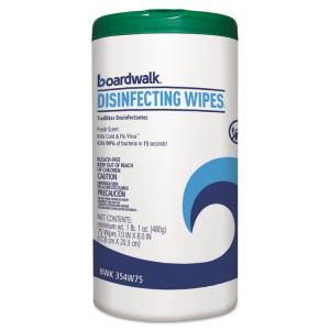 Boardwalk BWK455W753PK Disinfectant,wpe,lm,4-3pk