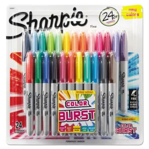 Sanford 30665PP Marker,sharpie,fn,bk,5pk