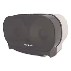 R3670BKBW | Boardwalk Standard Twin Toilet Paper Dispenser