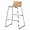 SAF 4299BH | Safco Products Safco Bosk Stool - Beech