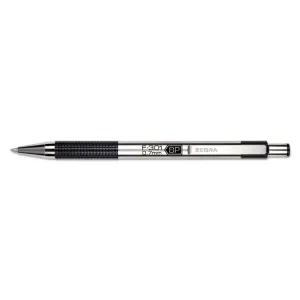 Zebra 27112 Pen,bp,rt,.7mm,2pk,ss,bk