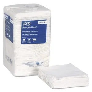 B1141A | Essity Universal 1-Ply Beverage Napkins, White,