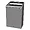 1961622 | Rubbermaid Configure 23 Gallon Gray Recycling