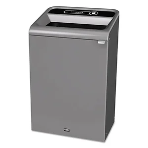 1961622 | Rubbermaid Configure 23 Gallon Gray Recycling