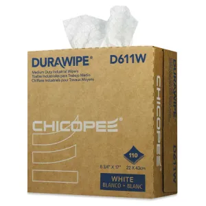 Chicopee D722W Wipes,medium,960ct,wh