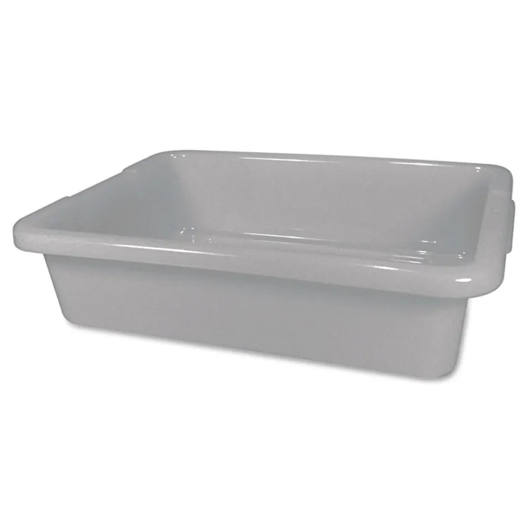 Rubbermaid FG334900GRAY Commercial 4.6g Busutility Box - - Plastic - D