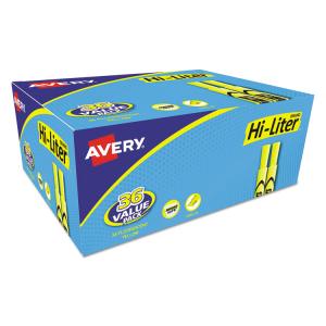 Avery 24130 Hilighter,desk Style,flyl