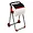 6520281 | Essity Floor Stand Dispenser for Wipes - Red/Smoke