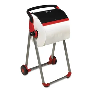 6520281 | Essity Floor Stand Dispenser for Wipes - Red/Smoke