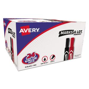 Avery 07888 Marker,marksalot,reg,bk