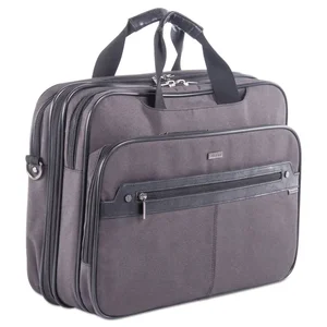 EXB523-GREY | Bond Street Ltd. Harry Executive Briefcase