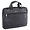 EXB527-BLACK | Bond Street Ltd. Harold Slim Black Briefcase