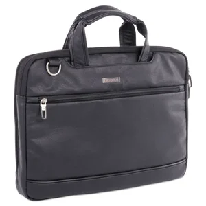 EXB527-BLACK | Bond Street Ltd. Harold Slim Black Briefcase