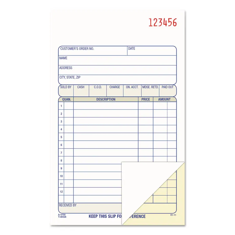 TOPS BUSINESS FORMS-ABF DC5805