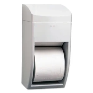 Bobrick Washroom Matrix Two-Roll Tissue Dispenser - Gray