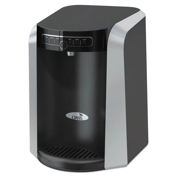 Oasis 506336C Aquarius Countertop Hot And Cold Water Cooler - Black