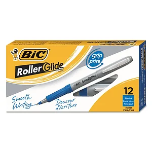 Bic BIC Grip Roller Pens - Micro Pen Point - 0.5 mm Pen