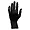 Hospeco PROWORKS GrizzlyNite Nitrile Gloves - Large, Black,
