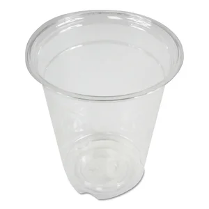 Boardwalk 9 Oz Clear Plastic PET Cold Cups - 20 Cups per