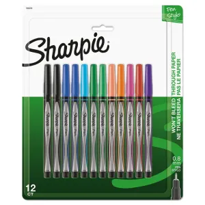 Sanford 1742661 Pen,sharpie,4pk,bk