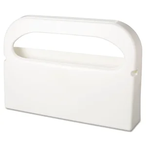 Hospeco Half-Fold Toilet Seat Cover Dispenser - Smoke