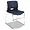 H4041.RE.Y | Hon Company High Density Stacking Chair,