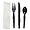 BWKFKTNMWPSBLA | Boardwalk Multi-Purpose Cutlery Kit