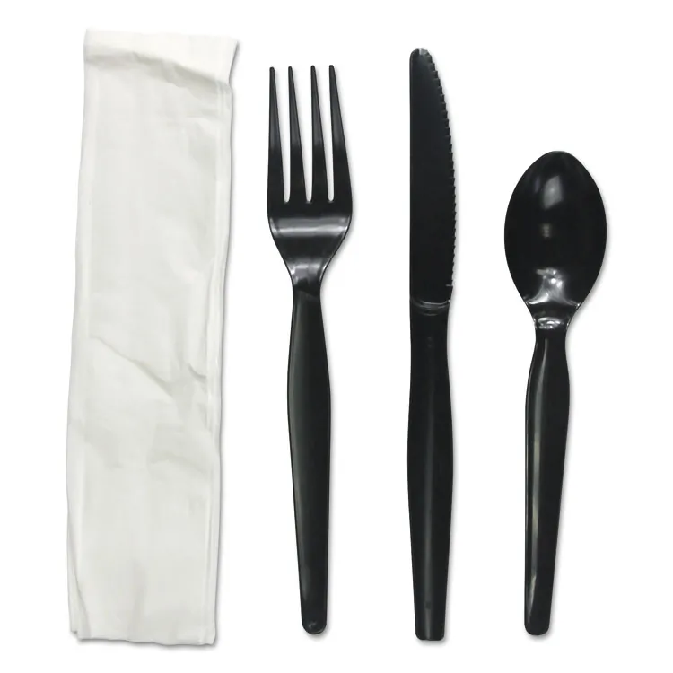 Boardwalk BWKFKTNMWPSBLA Utensil,kit,mwps,fkt,bk