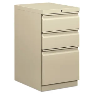 BSX HBMP2BL | Hon Company HON Pedestal File, 20D - 3-Drawer