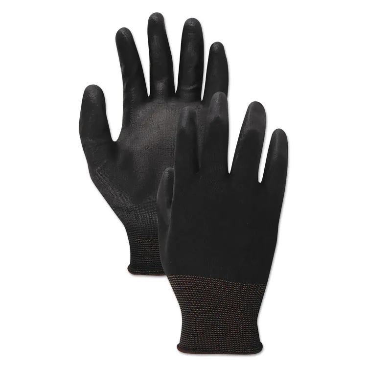 Boardwalk BWK000289 Gloves,pu,palm,coat,bk