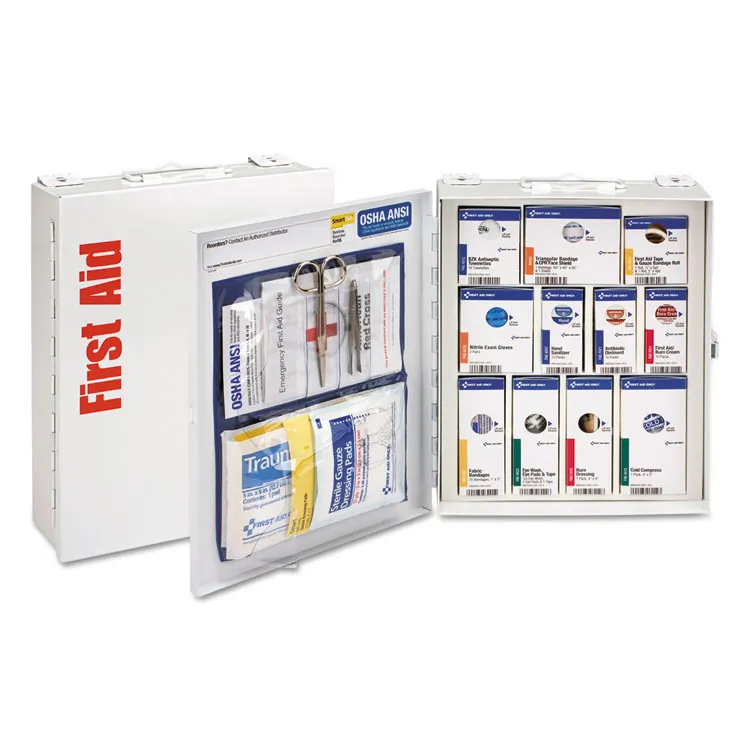 First FAO 746000 First Aid Only 50 Person Large Sc 1st Aid Cabinet - 2