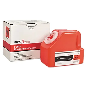 SC1Q424A1Q | Trustmedical 1.5 Quart Red Sharps Disposal
